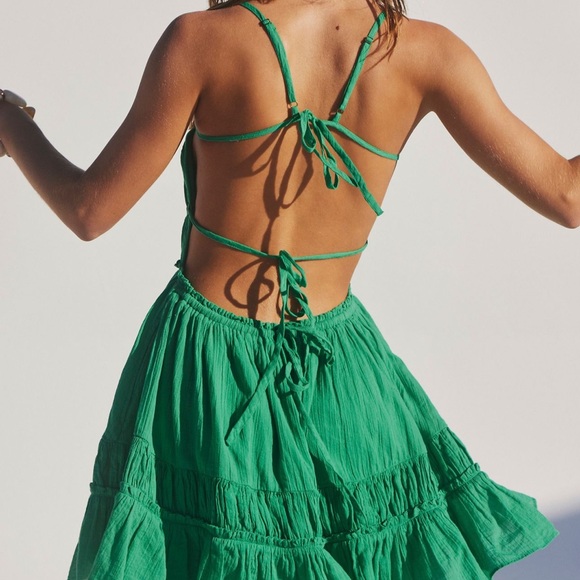 NWOT TAKING SIDES MINI FREE PEOPLE 💚 - Picture 2 of 4